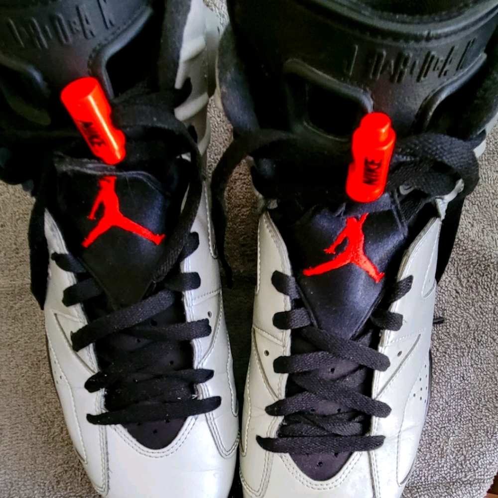 Retro reflective Jordan's